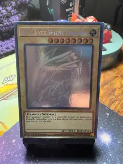 Blue-Eyes White Dragon (Ghost Rare) GFP2-EN175 Ghosts from the Past: the 2nd... - Image 1