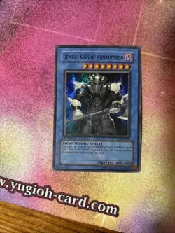 (EY) Yugioh Demise, King of Armageddon SOI-EN035 Super Rare 1st VLP - Image 1