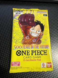 500 Years In The Future One Piece Card Game OP07 English Booster Pack - Image 1
