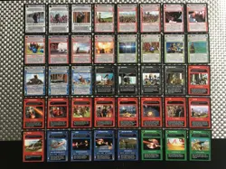 Star Wars CCG Theed Palace Complete 40 Card Common Set + Bonus 2001 - Image 1
