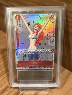 ARS 10 Nami (Manga Alt Art) OP01-016 ONE PIECE Card The Best Japanese 2024 - Image 1