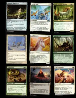 Majestic Unicorns-100 Card Commander Magic the Gathering Deck-MTG-Mythics-Rares - Image 4