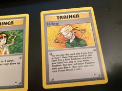 Lot of *4* Gym Heroes RARE Trainer cards: #100,101,102,104 (NM- & LP) - Image 3