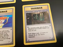 Lot of *4* Gym Heroes RARE Trainer cards: #100,101,102,104 (NM- & LP) - Image 5
