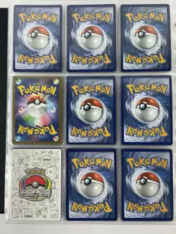 Pokemon Card Collection Binder Lot Holo Rare Full Art Rayquaza GX Charizard Pika - Image 4