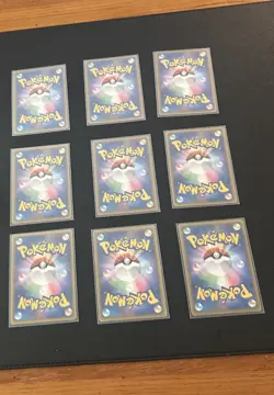 2010 Pokemon Card Pikachu World Collection Set of 9 Pikachu Holo - Image 2