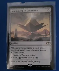 Magic The Gathering MONUMENT TO ENDURANCE - Image 1