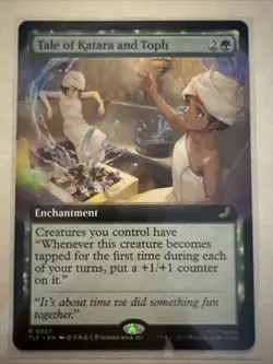 NM - Tale of Katara and Toph (Extended Art) The Last Airbender Non Foil - Image 1
