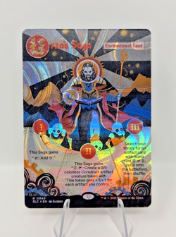 HALO FOIL Urza’s Saga Secret Lair Countdown Kit Encyclopedia Magic MTG - Image 1