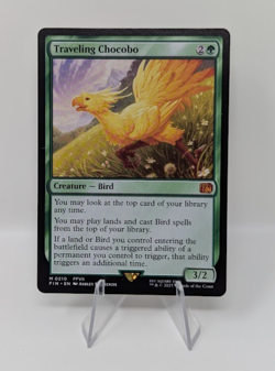 Traveling Chocobo Final Fantasy MTG NM Magic The Gathering 0210 NON-FOIL - Image 1