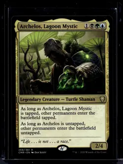 Archelos, Lagoon Mystic [Commander Legends] Magic MTG - Image 1