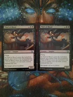 Magic the Gathering MTG - 2 x Thief of Blood - Commander C15 - Ex - Image 1