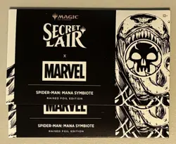MTG Secret Lair Spiderman: Mana Symbiote - RAISED FOIL Lands - US Seller SEALED - Image 2
