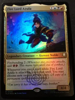 Fire Lord Azula - Foil - TLA - MTG - EN - NM - 0220 - Image 1