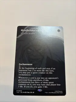 Mtg Bloodbenders Rise Borderless Avatar The Last Airbender - Image 1