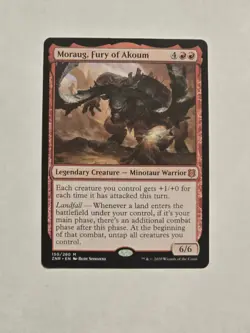 Moraug, Fury Of Akoum - Zendikar Rising - Near Mint - Magic the gathering - Image 1