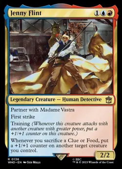 MTG Magic the Gathering Jenny Flint (136/1208) Doctor Who LP - Image 1