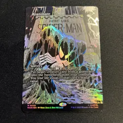 Reanimate - 0020 - M - Borderless - Foil - Marvel's Spider-Man - MTG - NM/M - Image 1