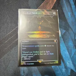 Mtg Shards Of Narsil-Thorn Of Amethyst-Commander LotR + Bonus Foils - Image 4