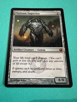 Platinum Emperion - Scars of Mirrodin - MTG - Magic the Gathering - Image 1