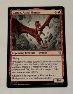 Ganax, Astral Hunter Commander Legends: Battle for Baldur's Gate NM - Image 1