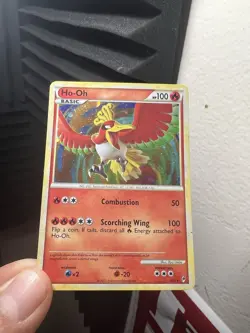 Pokemon TCG Ho-Oh Holo Card 9/95 Call of Legends Series - Image 2