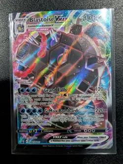 Blastoise VMAX SWSH103 Promo SWSH Black Star Pokemon NM - Image 1