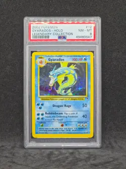 Pokemon Legendary Collection Gyarados 12/110 (PSA 8) - Image 1