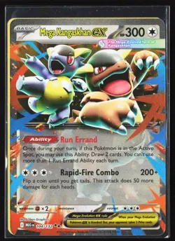 Mega Kangaskhan ex 104/132 ME01: Mega Evolution Pokemon - Image 1