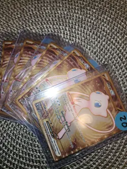 Pokemon TCG Mew EX Metal #205/165 151 UPC Promo LP Scarlet & Violet NM -all 5 - Image 2