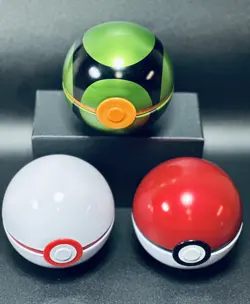 Pokemon Duskball Pokeball Premier Ball Pokeball Tins Lot Of 3 (EMPTY) - Image 1