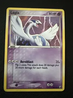 Pokemon TCG. Lugia 29/115 Unseen Forces Holo Rare (LP) No Scratches No Creases - Image 3