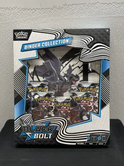 Pokemon TCG: Scarlet & Violet Black Bolt - Binder Collection Unopened In Hand - Image 1