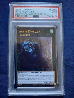 Abyss Dweller - OP13-EN002 - Ultimate Rare - PSA 9 - Image 1