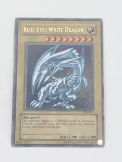 Yugioh Blue-Eyes White Dragon Starter Deck Kaiba SDK-001 Ultra Rare - Image 1
