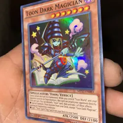 Yu-Gi-Oh Toon Dark Magician LP MP17-EN083 Super Rare 1st Edition - Image 3