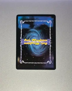 Ani-mayhem Promo Card Misprint / Rare Black Card Oops - Image 2