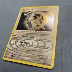 Pokemon TCG Arceus Card Holo, Colorless, LV. 100,AR5, 2009 LP/MP - Image 3