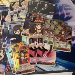 Konosuba 2 English 20+ Card Lot Weiss Schwarz RRR / SR Re Edit Megumin Yunyun + - Image 4