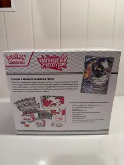 NEW SEALED Pokemon TCG WHITE FLARE ETB Elite Trainer Box Pokemon Trading Cards - Image 5