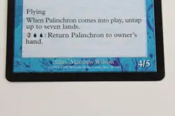 Palinchron Urza's Legacy Magic The Gathering MTG Card Mathew Wilson 1994-1999 - Image 2