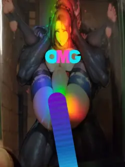 VENOM/PSYLOCKE MARVEL ULTIMATE RAINBOW FOIL CUSTOM WAIFU ANIME CARD - Image 4