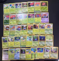 Pokemon Card Lot 39 Oddish Gloom Vileplume Bellossom Cards Holo, Rare Vintage NM - Image 1