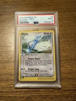 2003 Pokemon EX Altaria Holo Dragon Card Mint 9 - Image 1