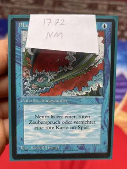 German FBB • Blue Elemental Blast • Pack Fresh • Mtg (1772) - Image 3