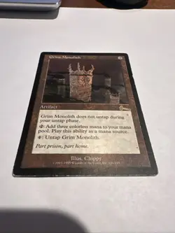 Grim Monolith Urza's Legacy Regular HP - Image 2