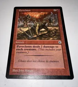 MTG * Pyroclasm NM Portal Regular SellbyCyn - Image 1