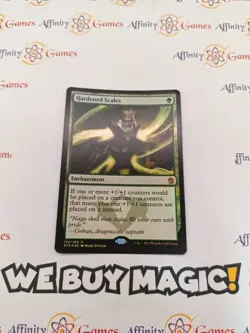 MTG | Hardened Scales | KTK | Foil | Moderately Played | English - Image 1