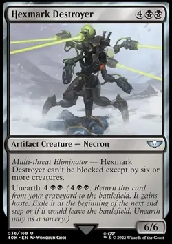 MTG Magic the Gathering Hexmark Destroyer (36/640) Warhammer 40,000 LP - Image 1
