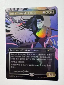 1x MTG Liesa, Shroud of Dusk (Rainbow Foil) - Secret Lair Drop Series (SLD) - Image 1